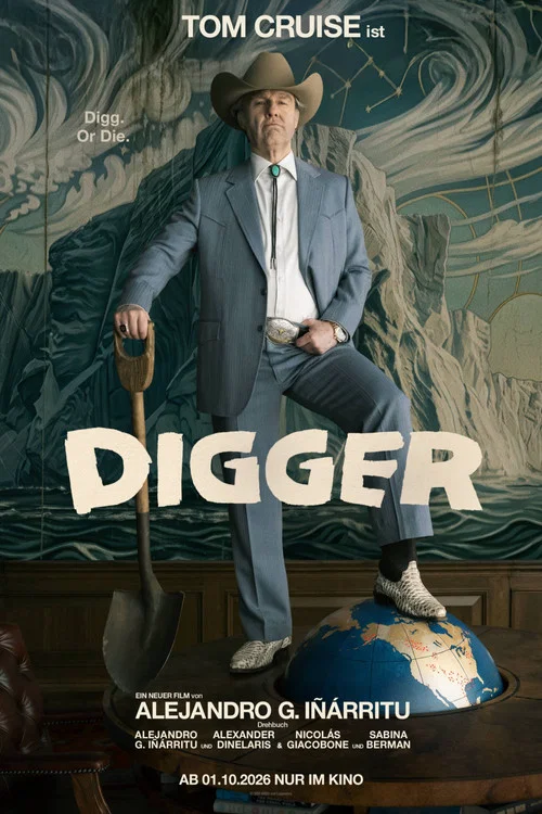 Digger movie poster with Tom Cruise
