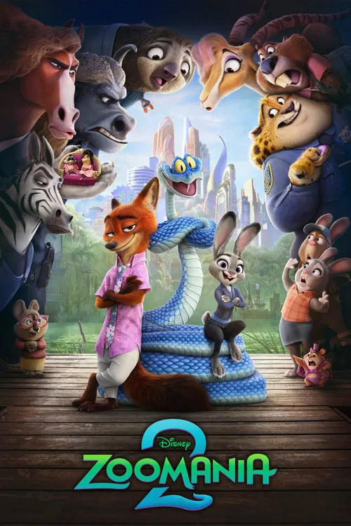 Zoomania 2 animated family movie poster